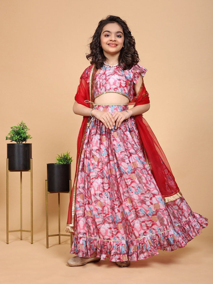 Pink lehenga for baby girl - gracy