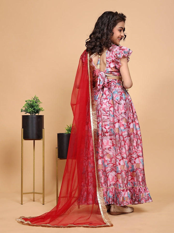 Pink lehenga for baby girl - gracy