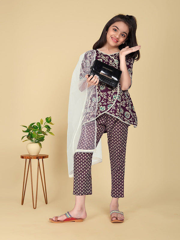 Purple dress for girl - gracy