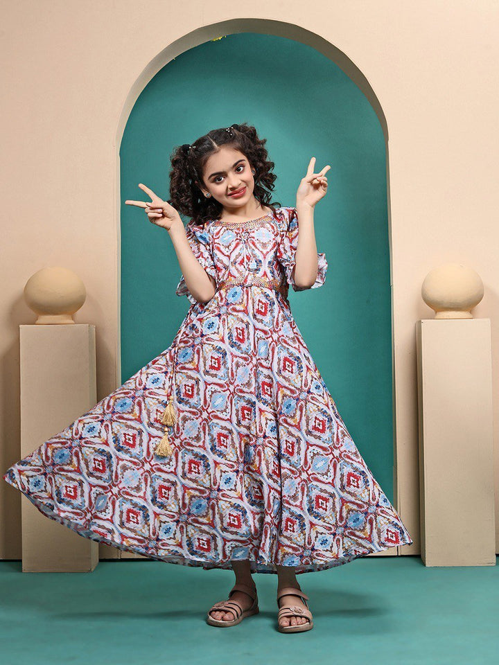 Red gown for girls - gracy