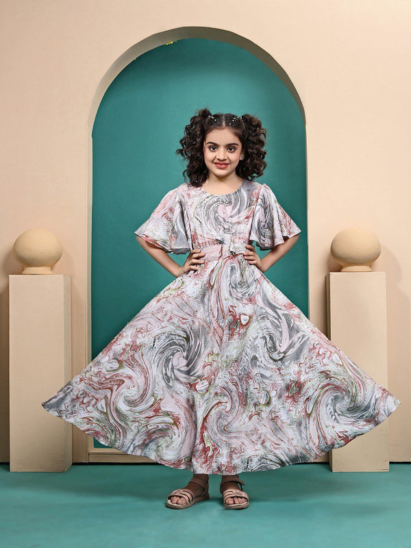 White gown for girls - gracy
